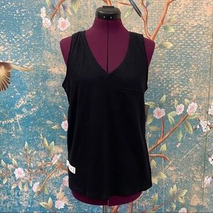 NWT ana Black V-neck Tank Top